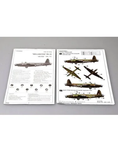 ''Wellington'' Mk.1C, 1/72 - Trumpeter 01626