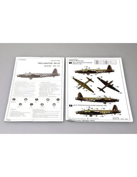 [NO_DESC] ''Wellington'' Mk.1C, 1/72 - Trumpeter 01626