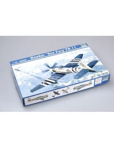 Hawker ''Sea Fury'' FB.11, 1/72 - Trumpeter 01631