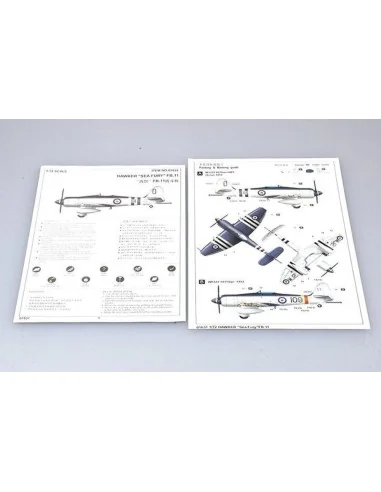 [NO_DESC] Hawker ''Sea Fury'' FB.11, 1/72 - Trumpeter 01631
