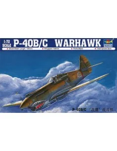 P-40B/C Warhawk, 1/72 - Trumpeter 01632