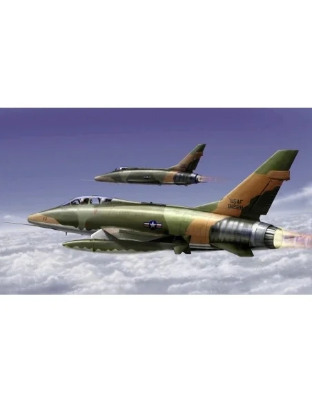 F-100F Super Sabre, 1/72 - Trumpeter 01650