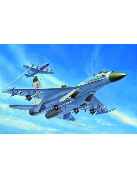 [NO_DESC] Russian Su-27 Early type Fighter, 1/72 - Trumpeter 01661