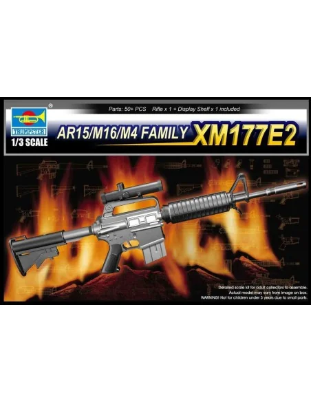 [NO_DESC] AR15/M16/M4 Family-XM177E2, 1/3 - Trumpeter 01905