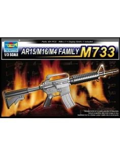 [NO_DESC] AR15/M16/M4 Family-M733, 1/3 - Trumpeter 01906
