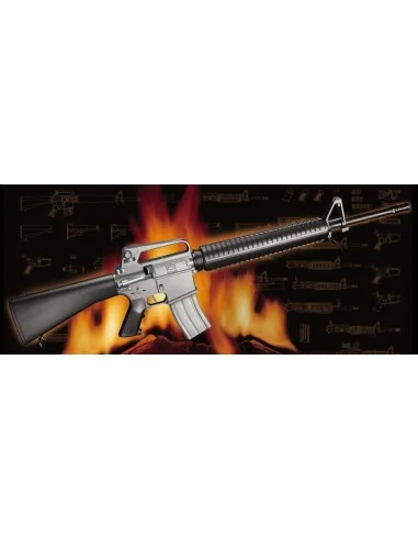 AR15/M16/M4 Family-M16A2, 1/3 - Trumpeter 01907