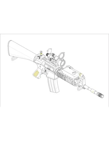 AR15/M16/M4 FAMILY-SR16, 1/3 - Trumpeter 01912