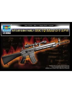 [NO_DESC] AR15/M16/M4 FAMILY-MK.12 Mod o/1 SPR, 1/3 - Trumpeter 01918