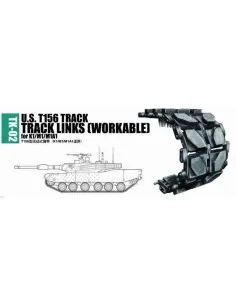 U.S. T156 track for K1/M1/M1A1, 1/35 - Trumpeter 02032