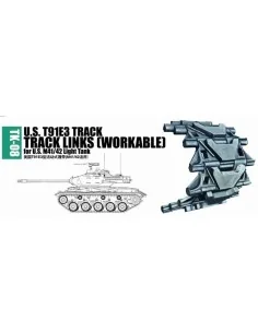 U.S. T91E3 track for M41/42 light tank, 1/35 - Trumpeter 02038
