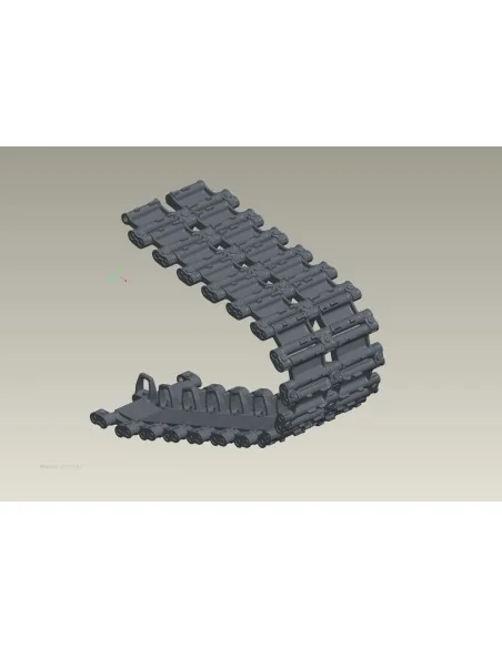Workable Track Links f.Russian T-90 MBT, 1/35 - Trumpeter 02064