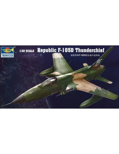 [NO_DESC] Republic F-105 D Thunderchief, 1/32 - Trumpeter 02201
