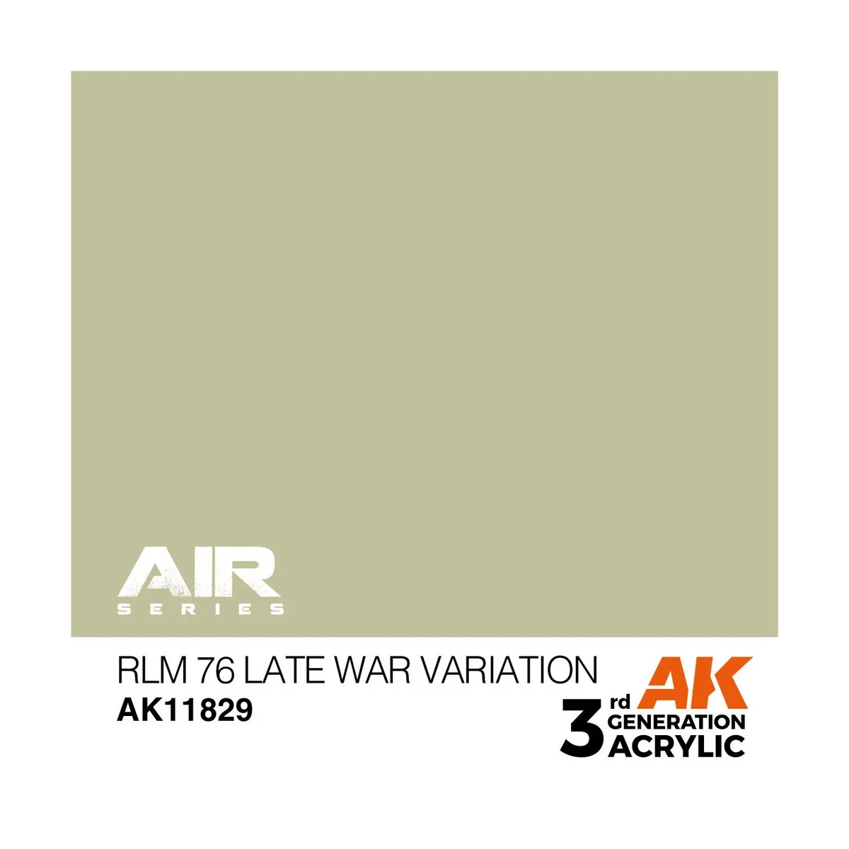 RLM 76 Late War Variation - AK Interactive AK11829 RLM 76 Late War Variation - AK Interactive AK11829