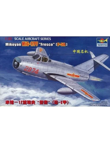 MiG-17 PF Fresco, 1/32 - Trumpeter 02206