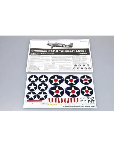 [NO_DESC] Grumman F4F-3 ''Wildcat'' (late), 1/32 - Trumpeter 02225