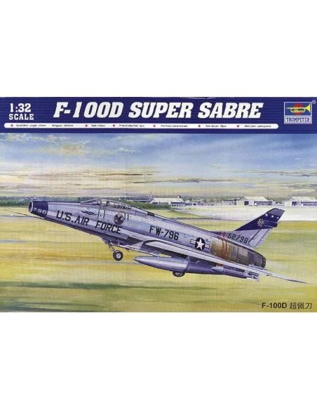 North American F-100D Super Sabre, 1/32 - Trumpeter 02232