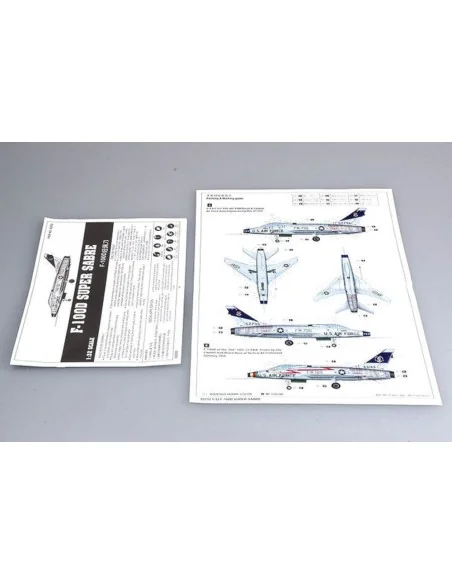 [NO_DESC] North American F-100D Super Sabre, 1/32 - Trumpeter 02232