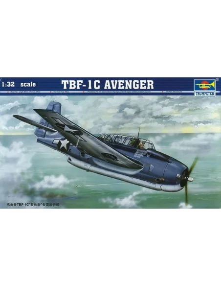 [NO_DESC] Grumman TBF-1C Avenger, 1/32 - Trumpeter 02233