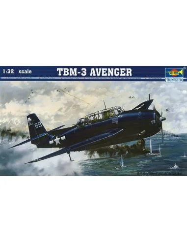 [NO_DESC] Grumman TBF-3 Avenger, 1/32 - Trumpeter 02234