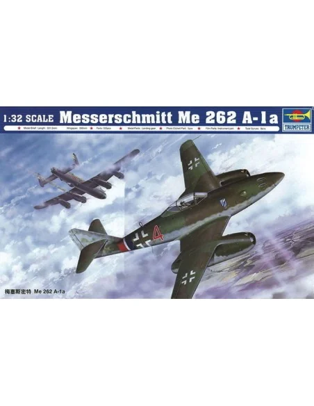Messerschmitt Me 262 A-1a, 1/32 - Trumpeter 02235