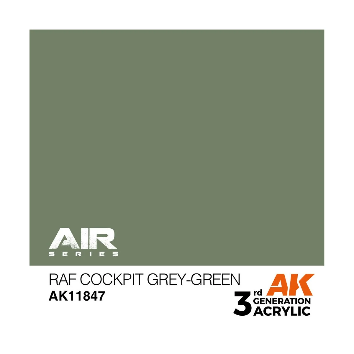 RAF Cockpit Grey-Green - AK Interactive AK11847 RAF Cockpit Grey-Green - AK Interactive AK11847