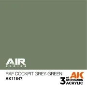 RAF Cockpit Grey-Green - AK Interactive AK11847 RAF Cockpit Grey-Green - AK Interactive AK11847