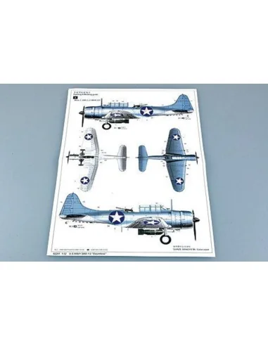 SBD-1/2 Dauntless US Navy, 1/32 - Trumpeter 02241