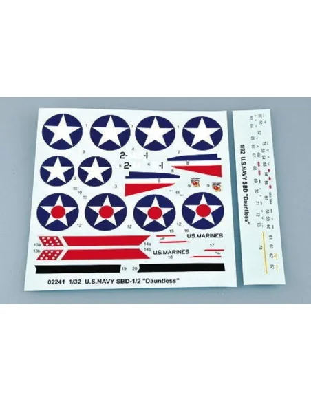 SBD-1/2 Dauntless US Navy, 1/32 - Trumpeter 02241
