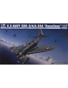 SBD-3/4/A-24A Dauntless US Navy, 1/32 - Trumpeter 02242