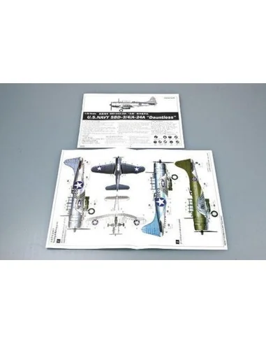 SBD-3/4/A-24A Dauntless US Navy, 1/32 - Trumpeter 02242