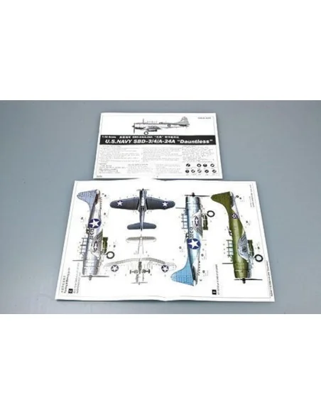[NO_DESC] SBD-3/4/A-24A Dauntless US Navy, 1/32 - Trumpeter 02242