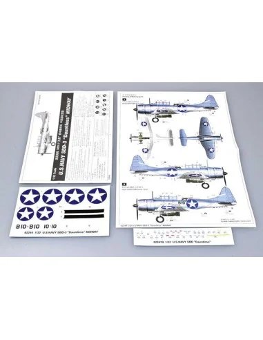SBD-3 Dauntless Midway US Navy, 1/32 - Trumpeter 02244