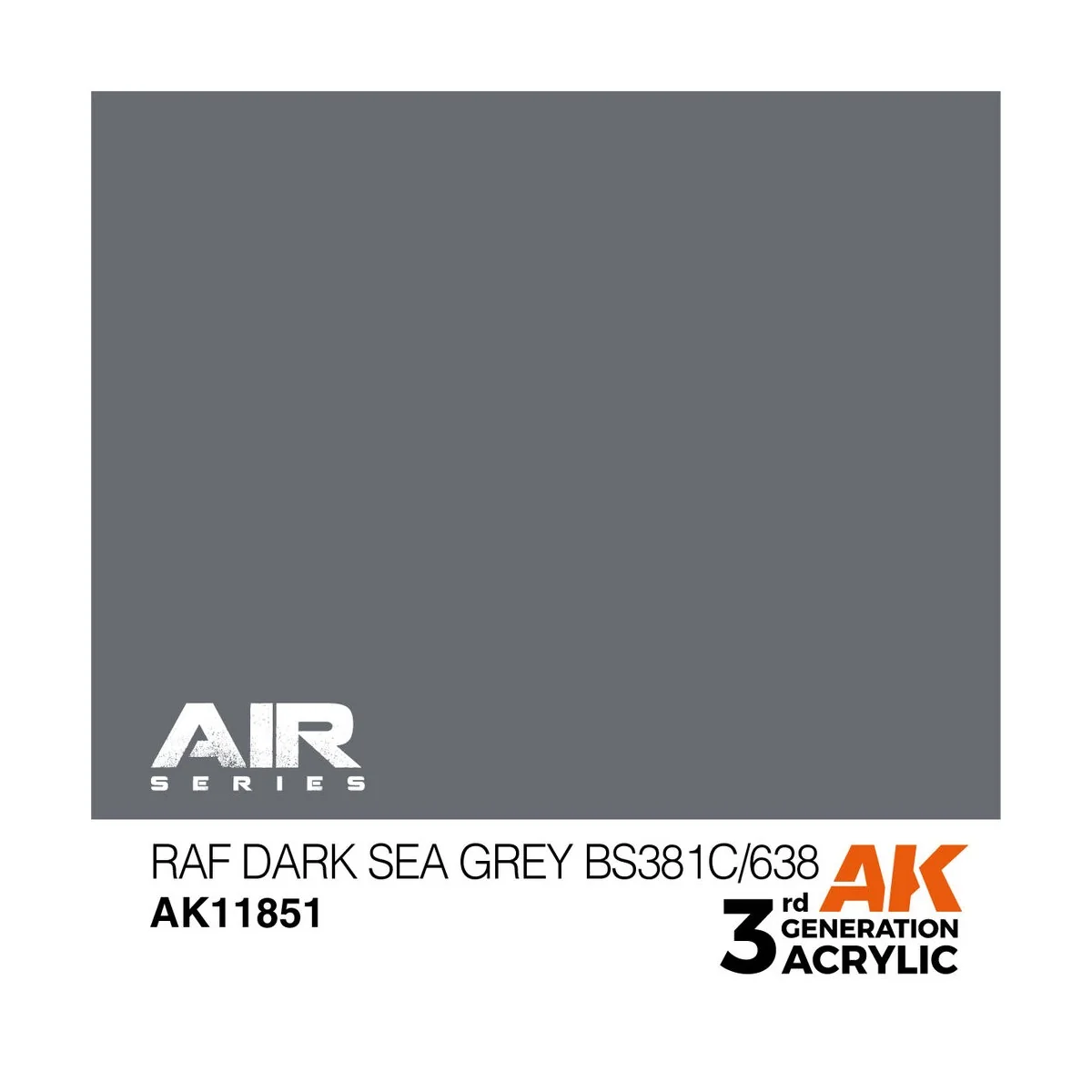RAF Dark Sea Grey BS381C/638 - AK Interactive AK11851