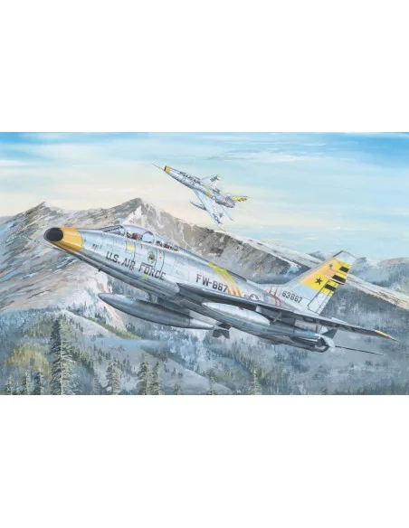 F-100F Super Sabre, 1/32 - Trumpeter 02246