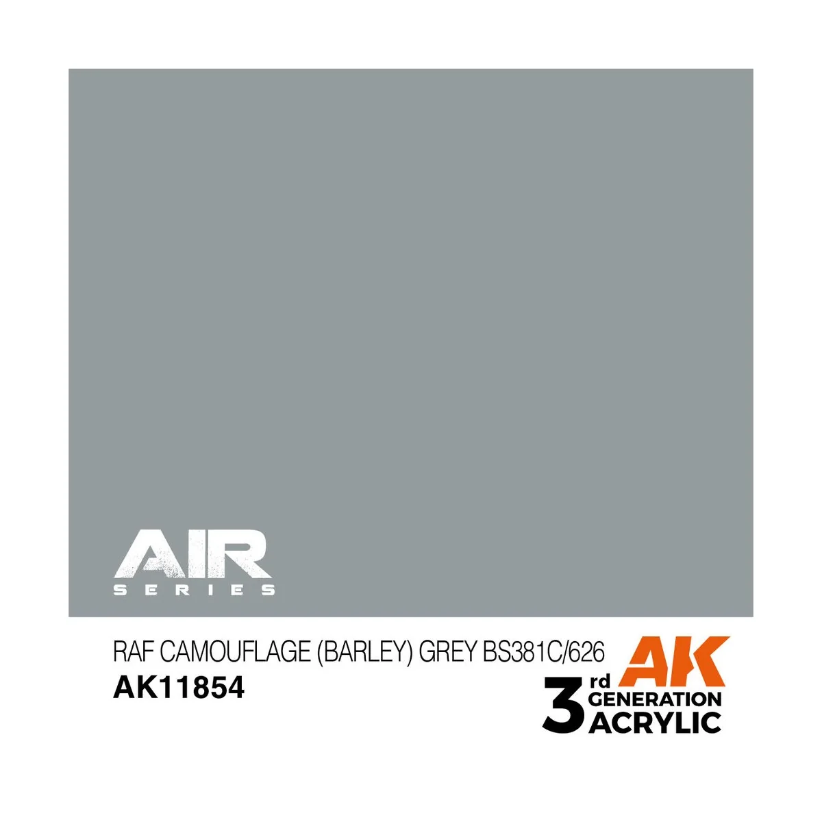 RAF Camouflage (Barley) Grey BS381C/626 - AK Interactive AK11854