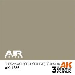 RAF Camouflage Beige (Hemp) BS381C/389 - AK Interactive AK11856