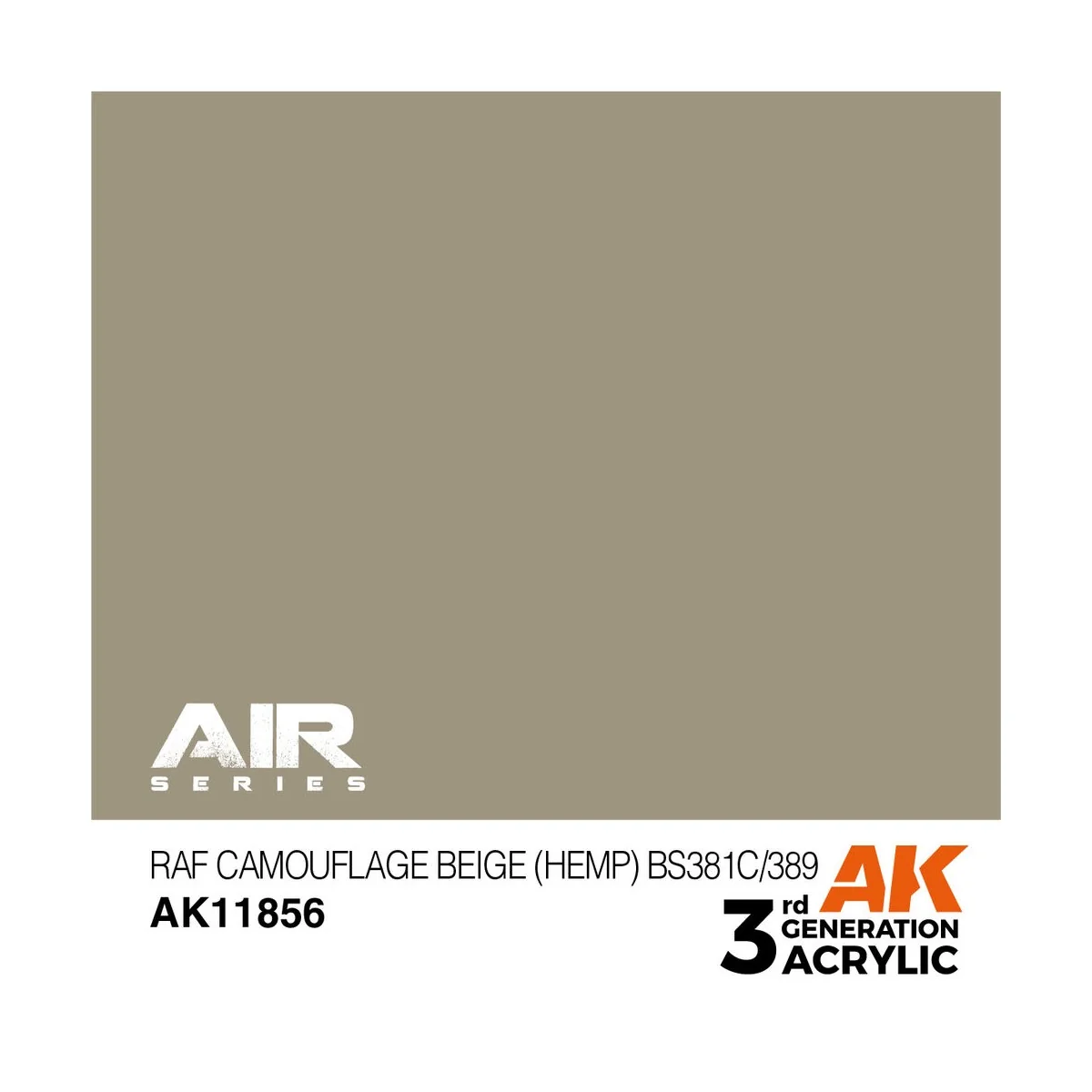 RAF Camouflage Beige (Hemp) BS381C/389 - AK Interactive AK11856