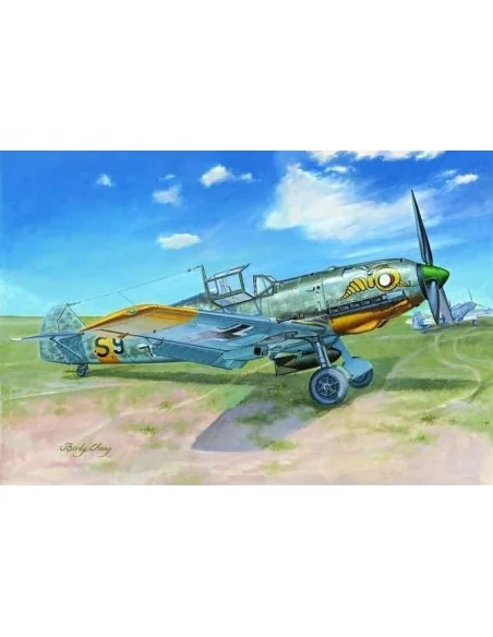 Messerschmitt Bf 109E-7, 1/32 - Trumpeter 02291