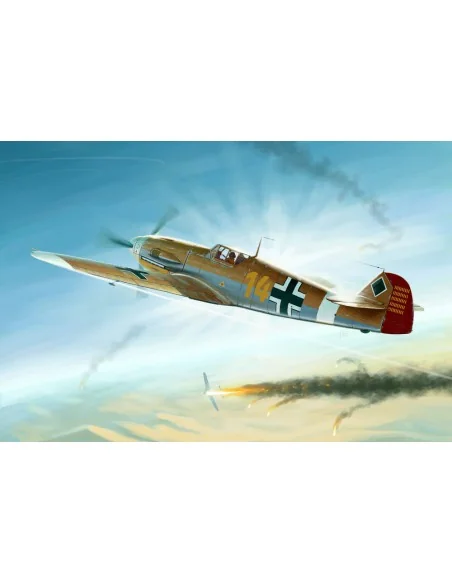 [NO_DESC] Messerschmitt Bf109F-4/Trop, 1/32 - Trumpeter 02293