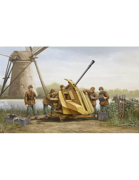 FLAK 43 (German 3.7cm anti-aircraft gun), 1/35 - Trumpeter 02311