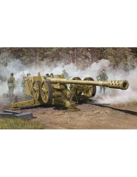 [NO_DESC] German 128mm Pak44 (Rhien), 1/35 - Trumpeter 02312
