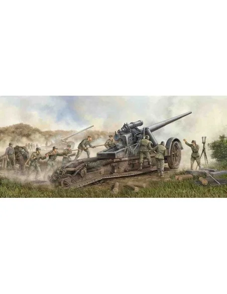 German 17cm Kanone 18 Heavy Gun, 1/35 - Trumpeter 02313