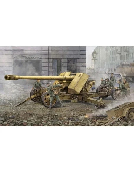 [NO_DESC] German 128mm Pak44 (Krupp), 1/35 - Trumpeter 02317