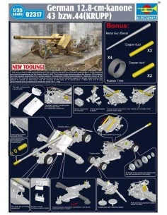 [NO_DESC] German 128mm Pak44 (Krupp), 1/35 - Trumpeter 02317 2