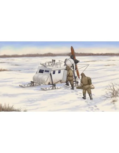 Soviet NKL-16 Armoured Aerosan, 1/35 - Trumpeter 02337
