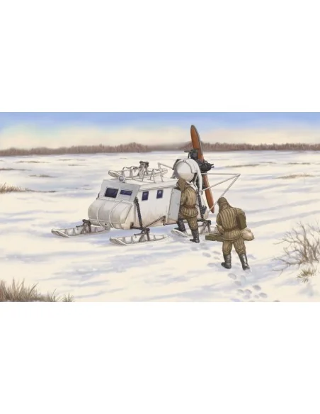 Soviet NKL-16 Armoured Aerosan, 1/35 - Trumpeter 02337