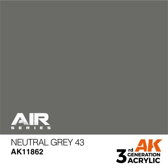 Neutral Grey 43 - AK Interactive AK11862