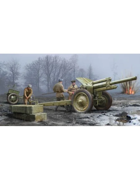 Soviet 122mm Howitzer 1938 M-30 Early Ve, 1/35 - Trumpeter 02343