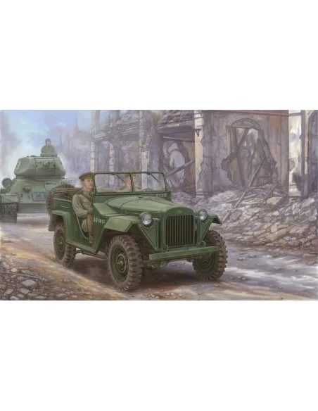 Soviet GAZ-67B Military Vehickles, 1/35 - Trumpeter 02346