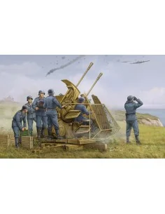 German 37mm Flak 43 Zwilling, 1/35 - Trumpeter 02347